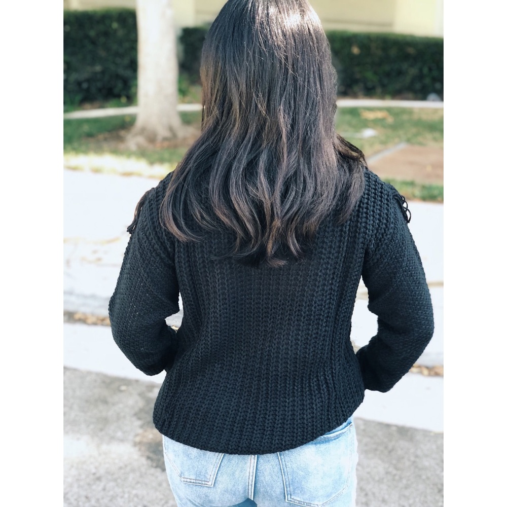 (LAST) Stacie Fringe Knit - Picture 6 of 6